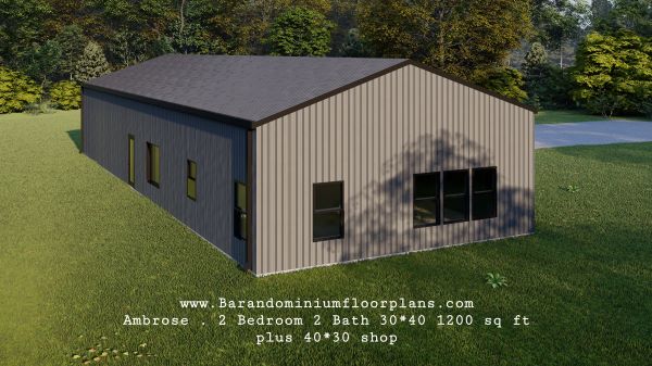 ambrose-barndominium-1200-sq-ft-floor-plan-2bed-2bath-with-laundry-plus-shop