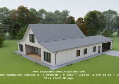 Modern-Farmhouse-Version-A-3Bed – 2.5 Bath-2500-sq. ft.–with-Loft-Options-plus-shop