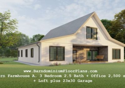 modern-farmhouse-version-a-3d-rendering-with-office-plus-loft-3bed-2.5-bath-2500-sq-ft-floor-plan