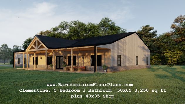 Clementine-barndominium-Exterior-Rendering-3250-sq-ft-floor-plan