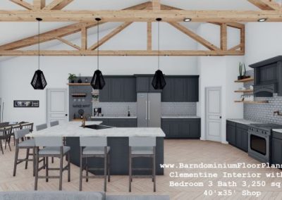 Clementine-barndominium-Interior-3d-rendering-dining-kitchen