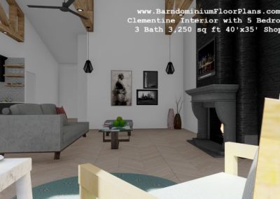 Clementine-barndominium-Interior-3d-rendering-open-concept-design