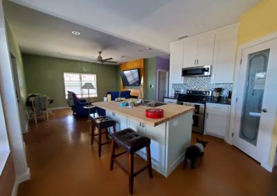 Meza-home-custom-plan-45x50-2Bed-2Bath-kitchen-Barndominium-Texas-Photo