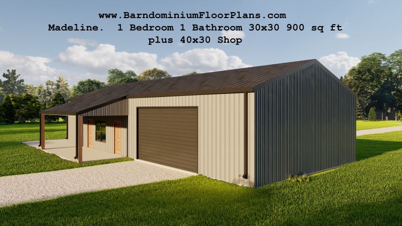 Madeline-barndominium-1bed-1bath-900-sq-ft-floor-plan