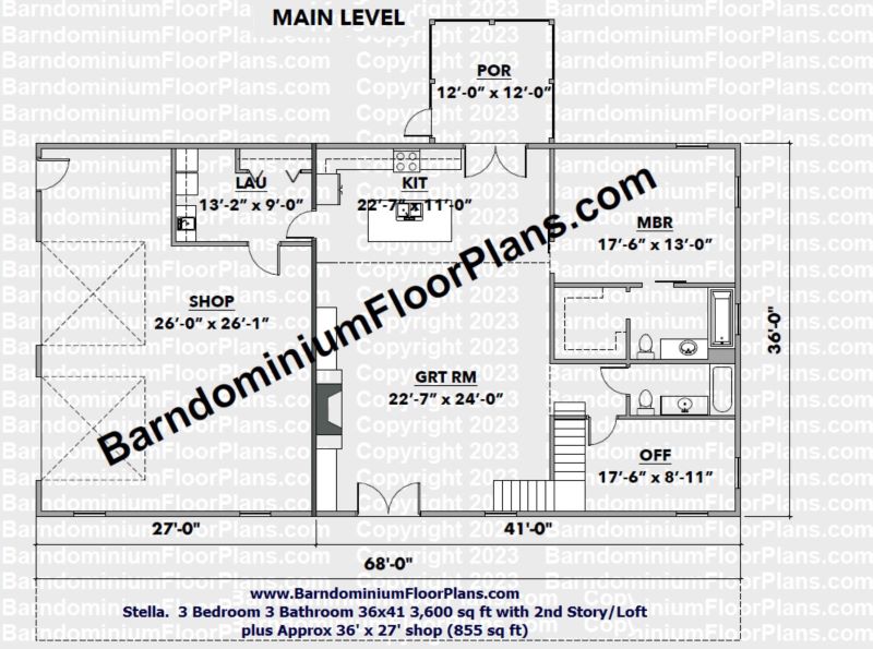 stella-barndominium-main-level-floor-plan-3BD-4BA-3600-sqft-Floor-Plan