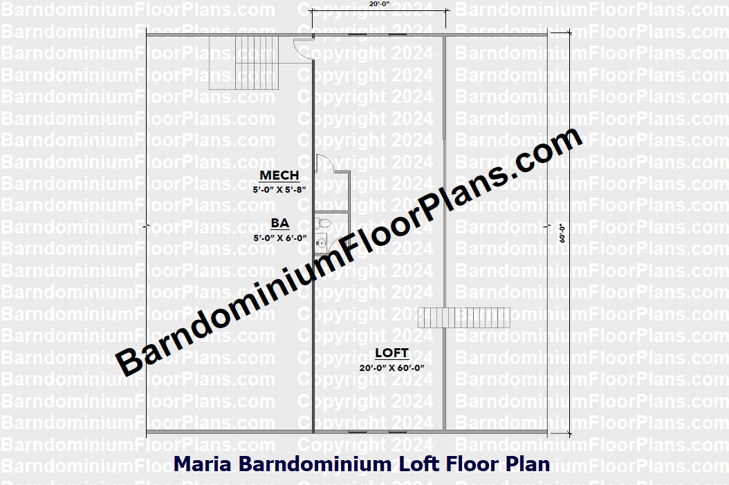 Maria-barndominium-loft-floor-plan