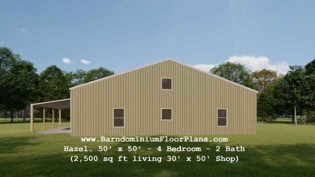 hazel-barndo-3d-render-2500-sq-ft-floor-plan-4bed-2bath-exterior