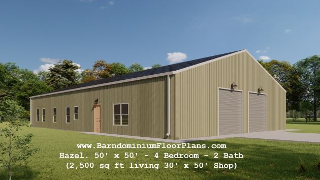 hazel-barndo-3d-render-2500-sq-ft-floor-plan-4bed-2bath-plus-shop-exterior-back-view