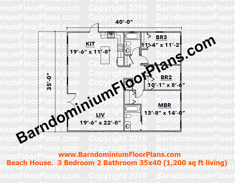 beach-house-barndominium-35x40-3bed-2bath-1400-sqft-floor-plan