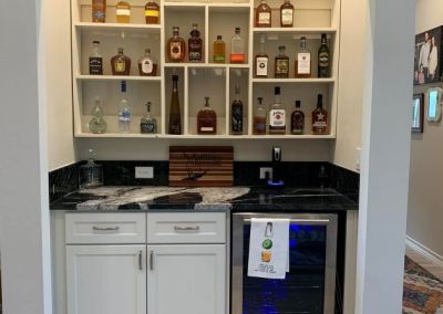 Modified Clementine barndominium 3250 sqft in Texas Wine Rack Cabinet