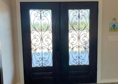 Modified Clementine barndominium 3250 sqft in Texas Front Door