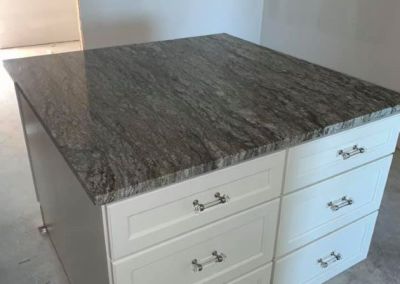 Modified Clementine barndominium 3250 sqft in Texas Kitchen cabinet