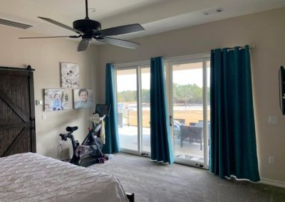 Modified Clementine barndominium 3250 sqft in Texas Master Bedroom