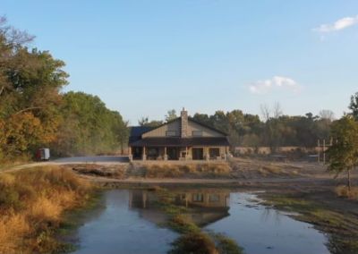 Modified Burton Version 3 barndominium in Missouri finished exterior